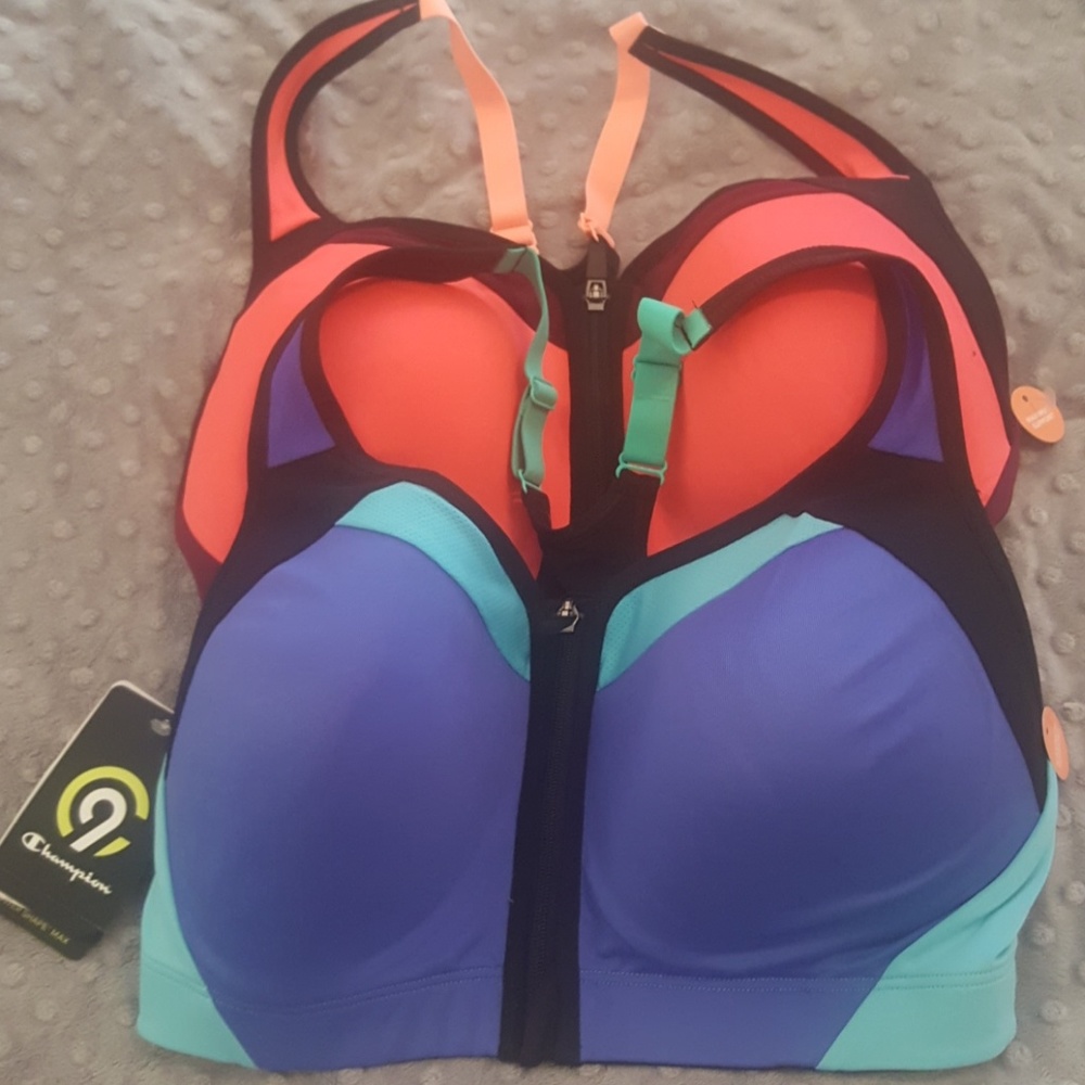 2 NWT Champion women's sports bras
